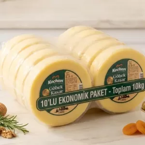 Göbek Kaşar (1000 gr.) 10'lu Paket