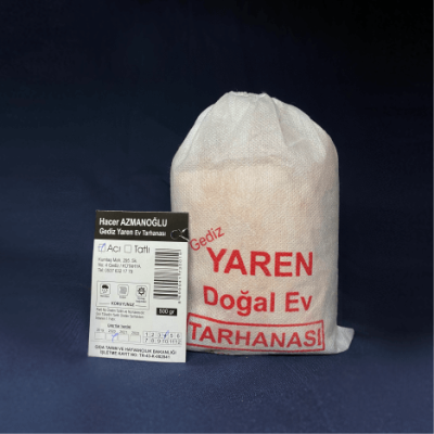Yaren Doğal Ev Tarhanası Acılı (500 Gr.) Yaren Doğal Ev Tarhanası Acılı (500 Gr.)